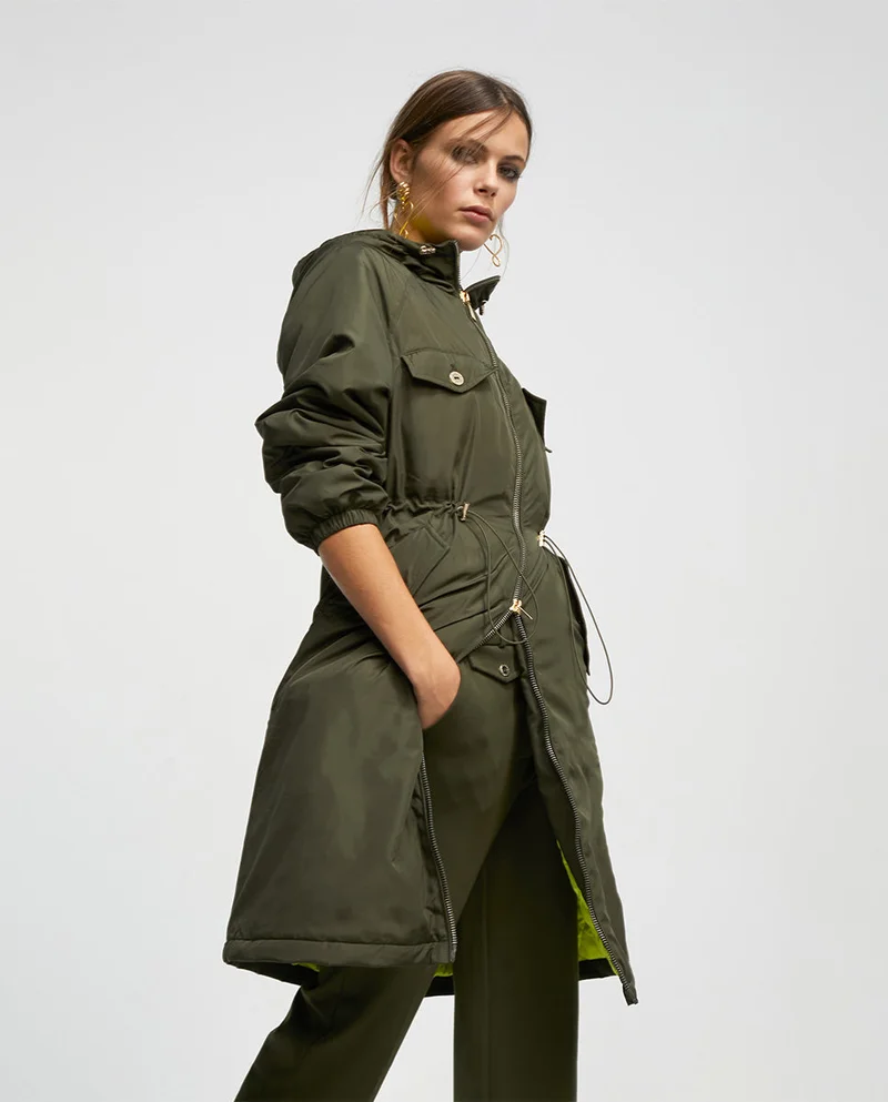 Lola Casademunt Quilted anorak with hood